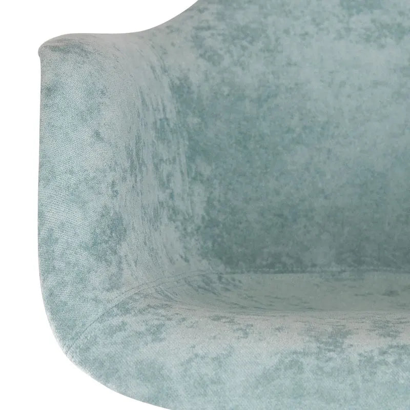 Wilson Contemporary Modern Velvet Rocker Chair - Nursery Rocking Accent Chair for Home Living Room Bedroom Patio