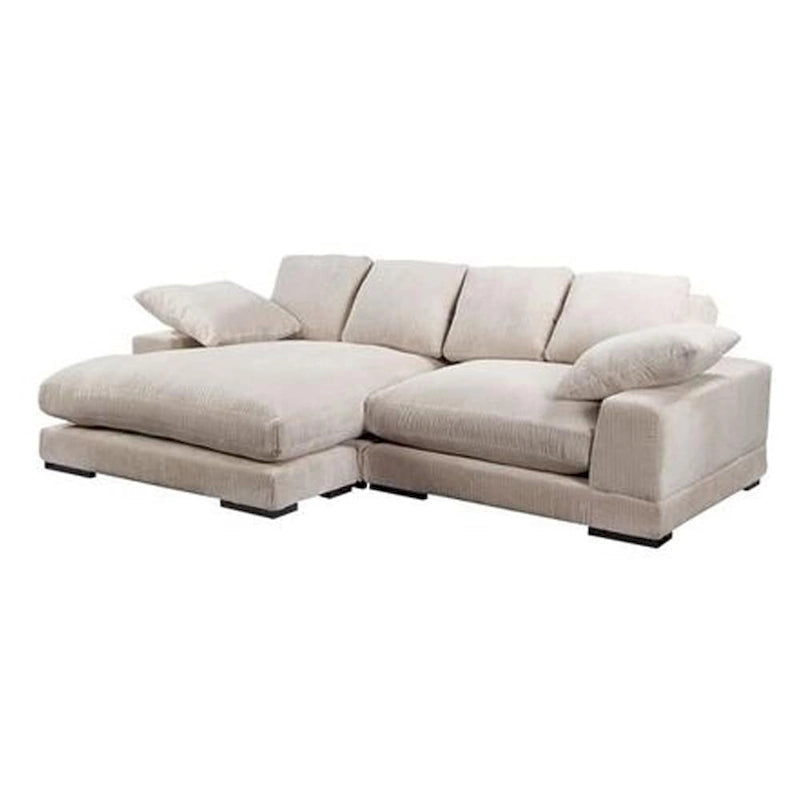 Aurelle Home Reversible Contemporary Sectional Sofa