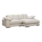 Aurelle Home Reversible Contemporary Sectional Sofa