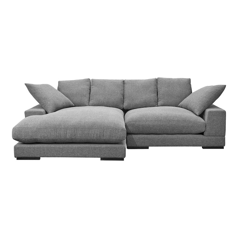 Aurelle Home Reversible Contemporary Sectional Sofa