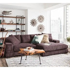 Aurelle Home Reversible Contemporary Sectional Sofa