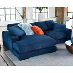 Aurelle Home Reversible Contemporary Sectional Sofa