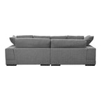 Aurelle Home Reversible Contemporary Sectional Sofa