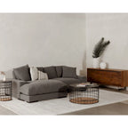 Aurelle Home Reversible Contemporary Sectional Sofa
