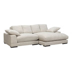 Aurelle Home Reversible Contemporary Sectional Sofa