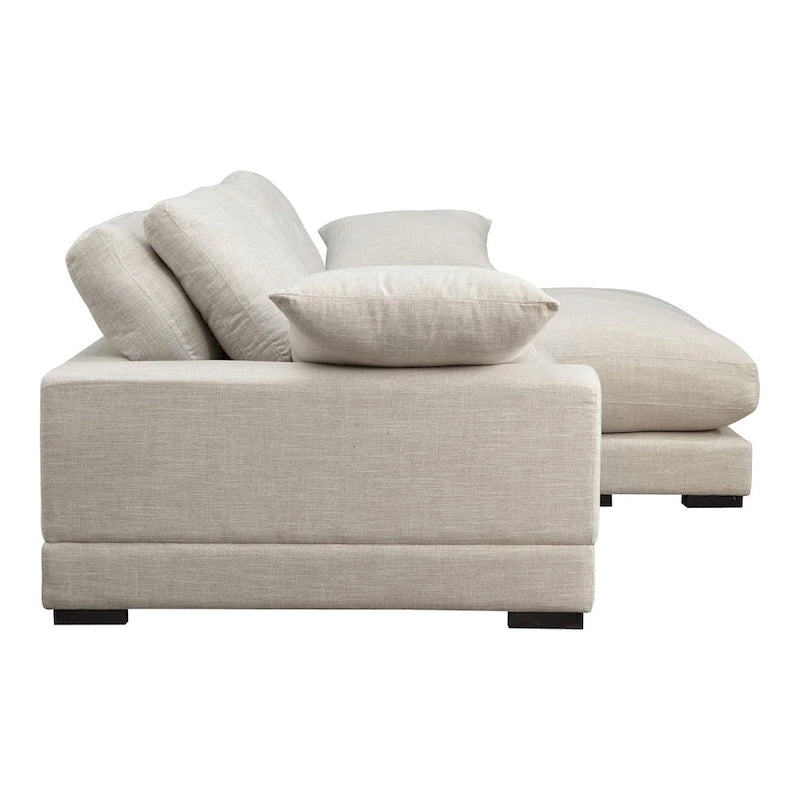 Aurelle Home Reversible Contemporary Sectional Sofa