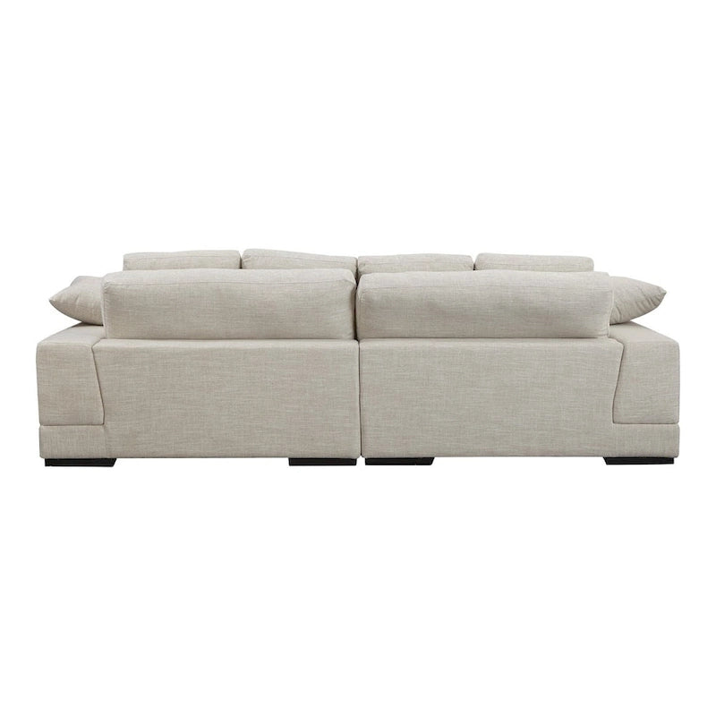 Aurelle Home Reversible Contemporary Sectional Sofa