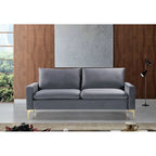 Buchholz 2 Piece Velvet Living Room Set