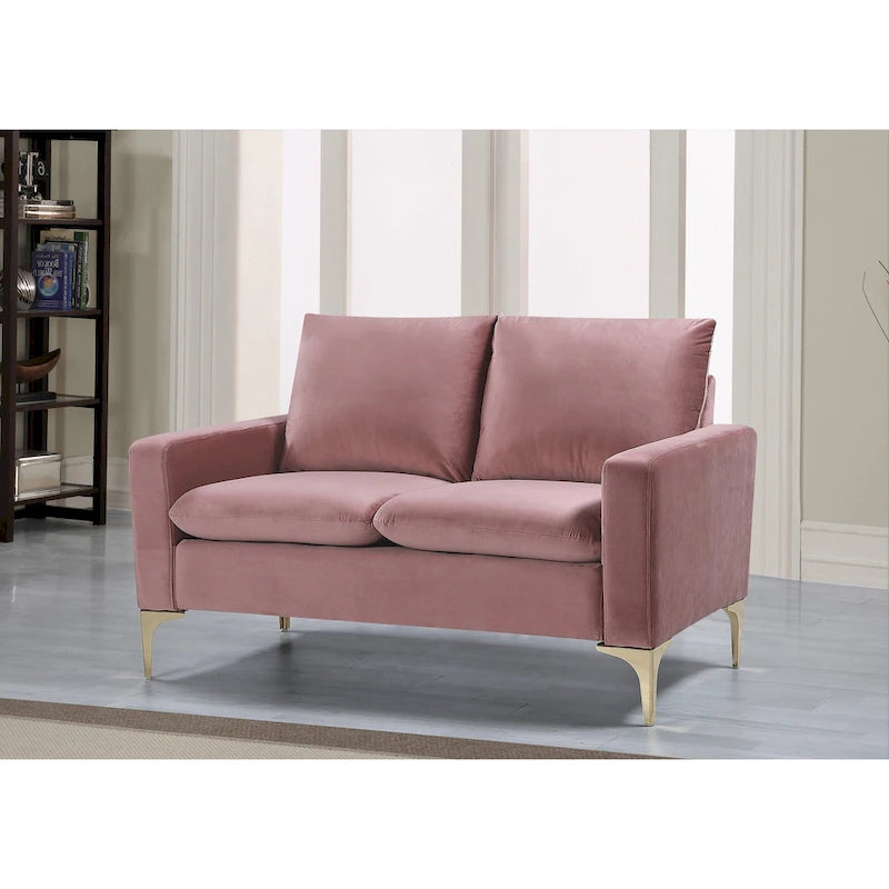 Buchholz 2 Piece Velvet Living Room Set