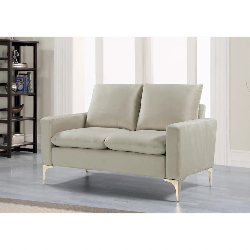Buchholz 2 Piece Velvet Living Room Set