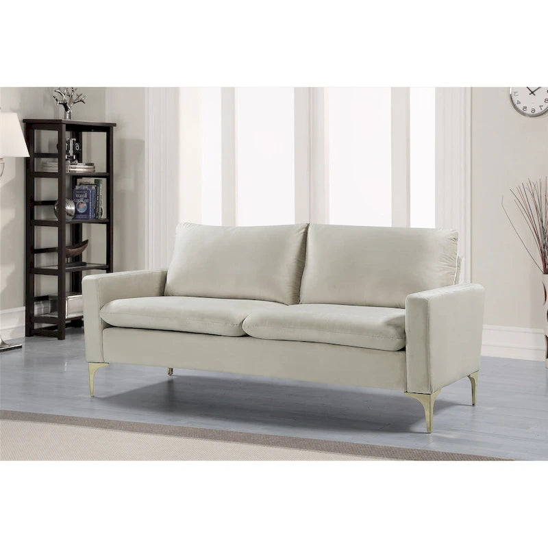 Buchholz 2 Piece Velvet Living Room Set