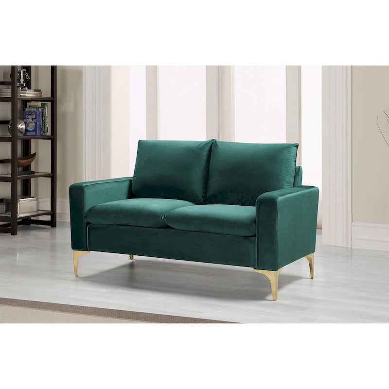 Buchholz 2 Piece Velvet Living Room Set