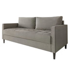 CraftPorch Contemporary Minimalist Linen Upholstered Sofa