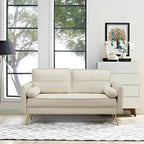 Round Arm Loveseat