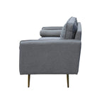 Round Arm Loveseat