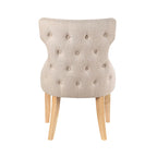 Gaji Contemporary Wood Tufted Wingback 2-Piece Side Chairs by Furniture of America