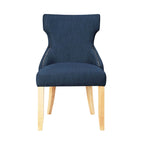 Gaji Contemporary Wood Tufted Wingback 2-Piece Side Chairs by Furniture of America