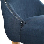 Gaji Contemporary Wood Tufted Wingback 2-Piece Side Chairs by Furniture of America
