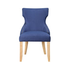 Gaji Contemporary Wood Tufted Wingback 2-Piece Side Chairs by Furniture of America