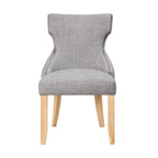 Gaji Contemporary Wood Tufted Wingback 2-Piece Side Chairs by Furniture of America