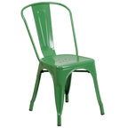 Metal 3-piece Indoor/Outdoor Cafe Set