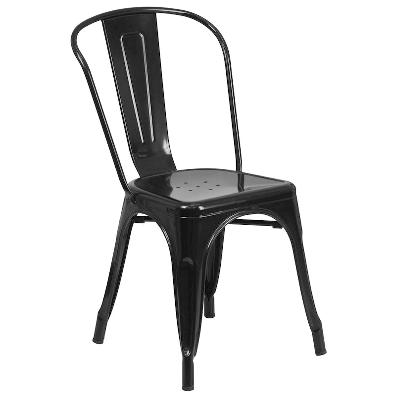 Metal 3-piece Indoor/Outdoor Cafe Set
