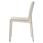 Gervin Recycled Leather Chair,Set of 2