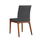 Gervin Recycled Leather Chair,Set of 2