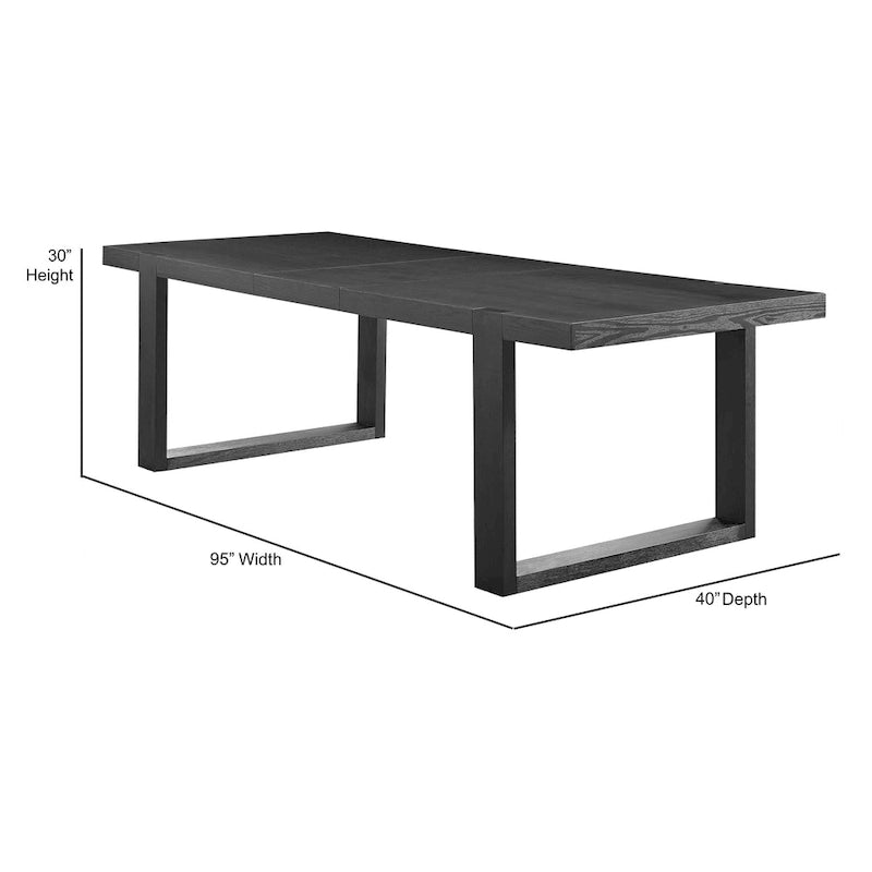 Steve Silver Yantis Modern 10-Piece Dining Set