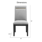 Steve Silver Yantis Modern 10-Piece Dining Set