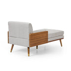 Fortas Mid-century Modern Chaise Lounge by Christopher Knight Home - 32.00 W x 63.75 L x 33.50 H