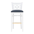 Talyn White Barstool (Set of 2)