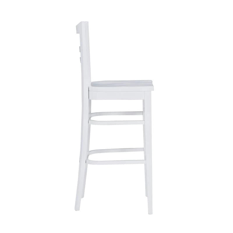 Heathcliff Rustic Solid Wood Barstool (Set of 2)