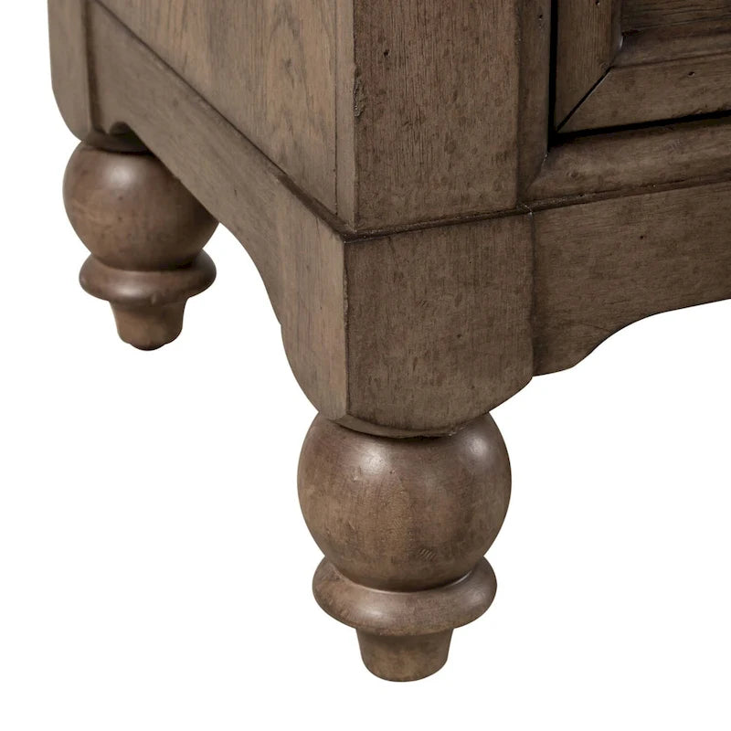 Americana Farmhouse Dusty Taupe 9 Drawer Dresser