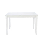 Harrow 5-piece White Farmhouse Dining Set