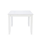 Harrow 5-piece White Farmhouse Dining Set