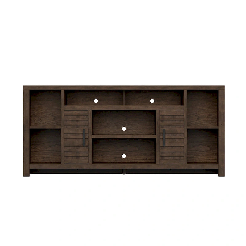 Bridgevine Home Sausalito 74 inch TV Stand Console for TVs up to 85 inches, No Assembly Required