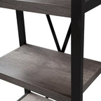 Tanners Creek Greystone Opt Entertainment Center w Piers