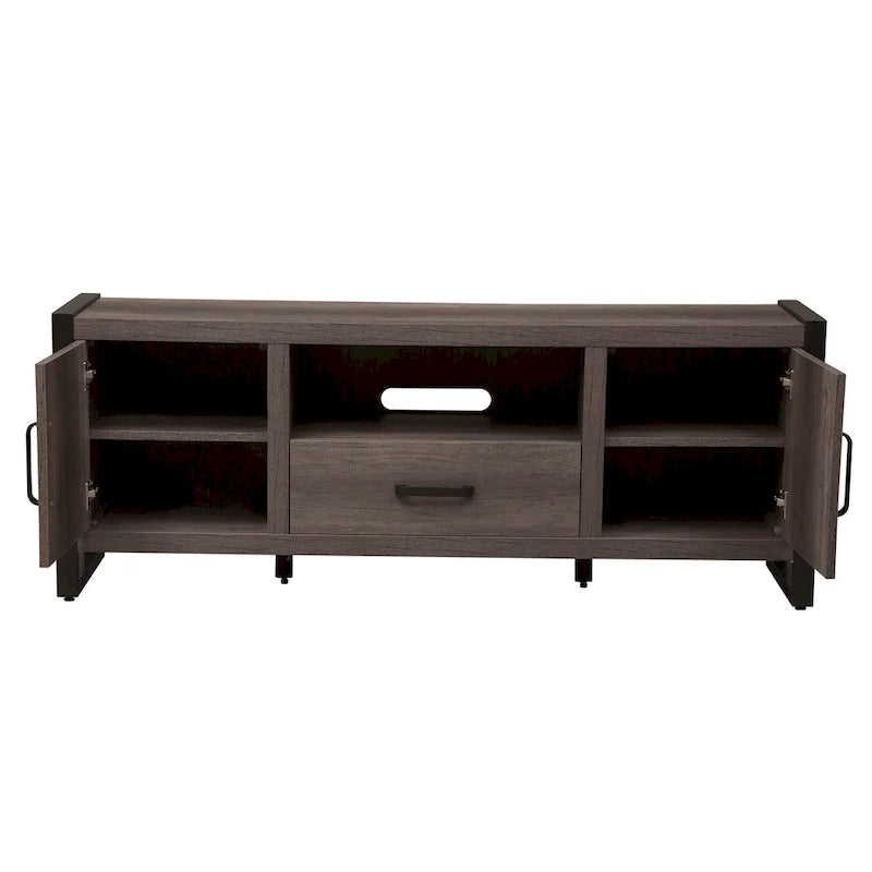 Tanners Creek Greystone Opt Entertainment Center w Piers