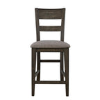 Double Bridge Dark Chestnut 6 Piece Gathering Table Set