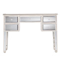Modern Mirrored Glass Entryway Table