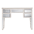 Modern Mirrored Glass Entryway Table