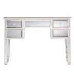 Modern Mirrored Glass Entryway Table