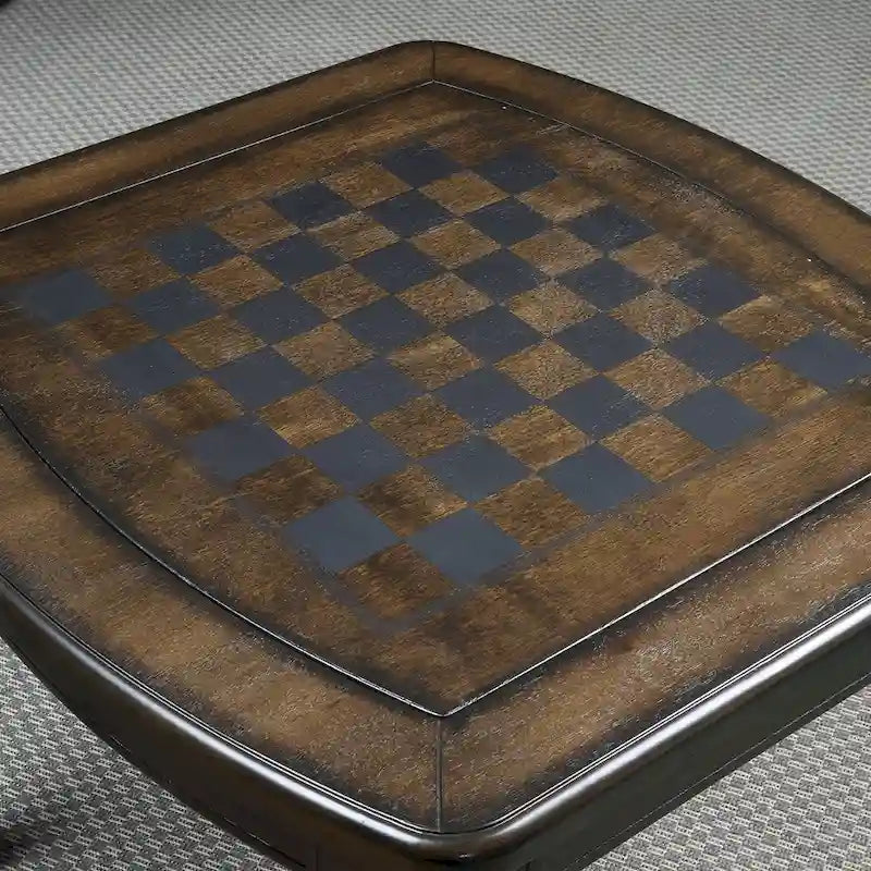 Side Table with Chessboard