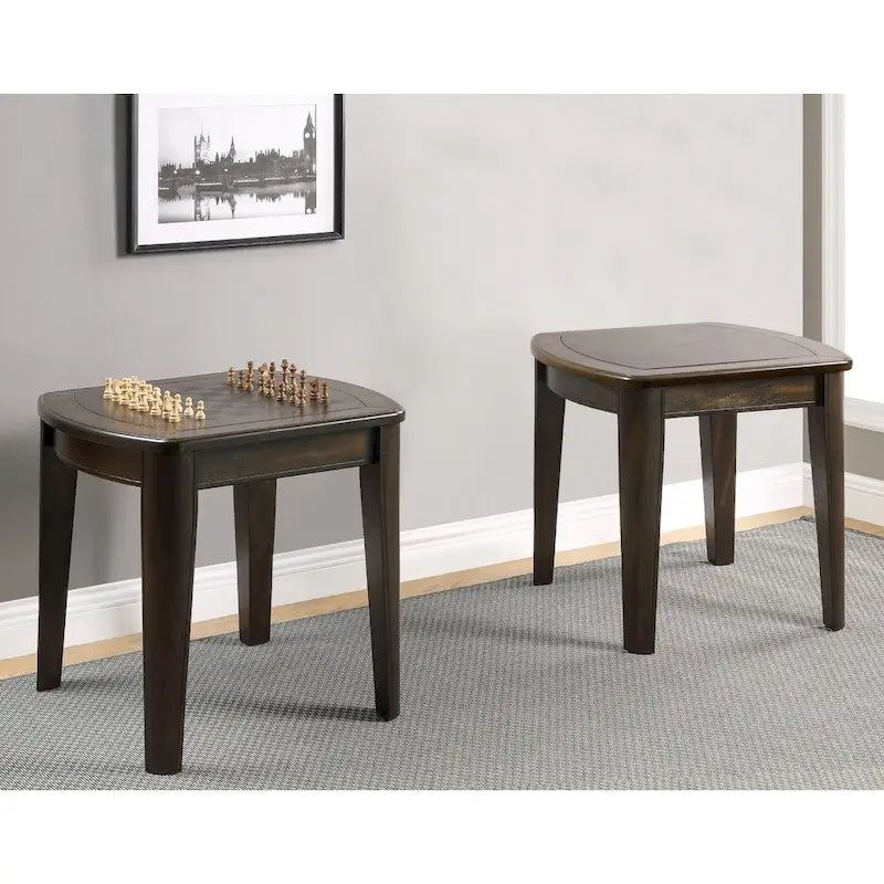 Side Table with Chessboard
