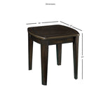 Side Table with Chessboard
