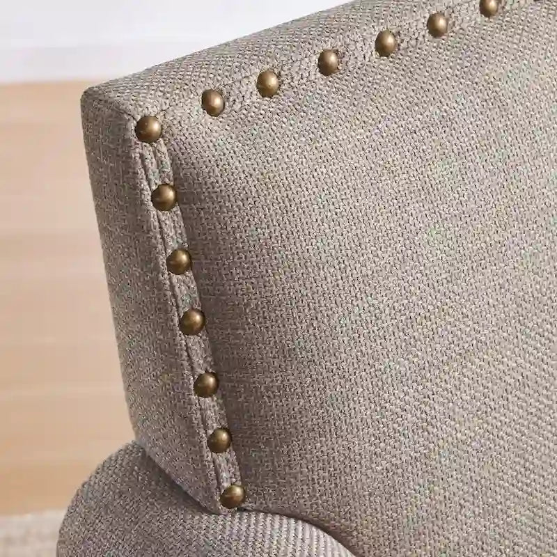 HUIMO Fabric Arm Chair and Loveseat Set