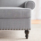 HUIMO Fabric Arm Chair and Loveseat Set