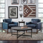 Classic Home Chad Leather Club Chair