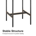 Square Bar Table with 2 Bar Chairs